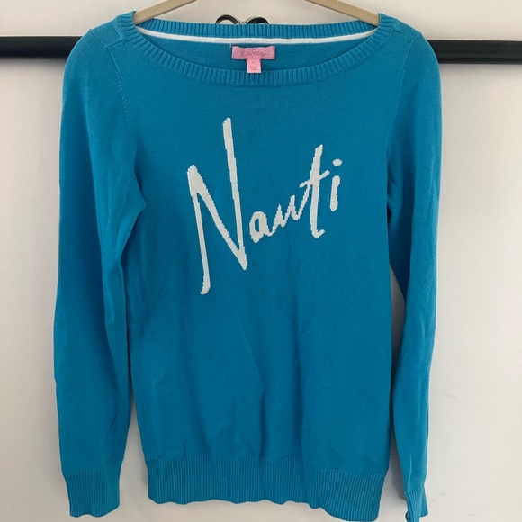Lilly Pulitzer Tops - Lily Pulitzer Light Knit Top Nauti